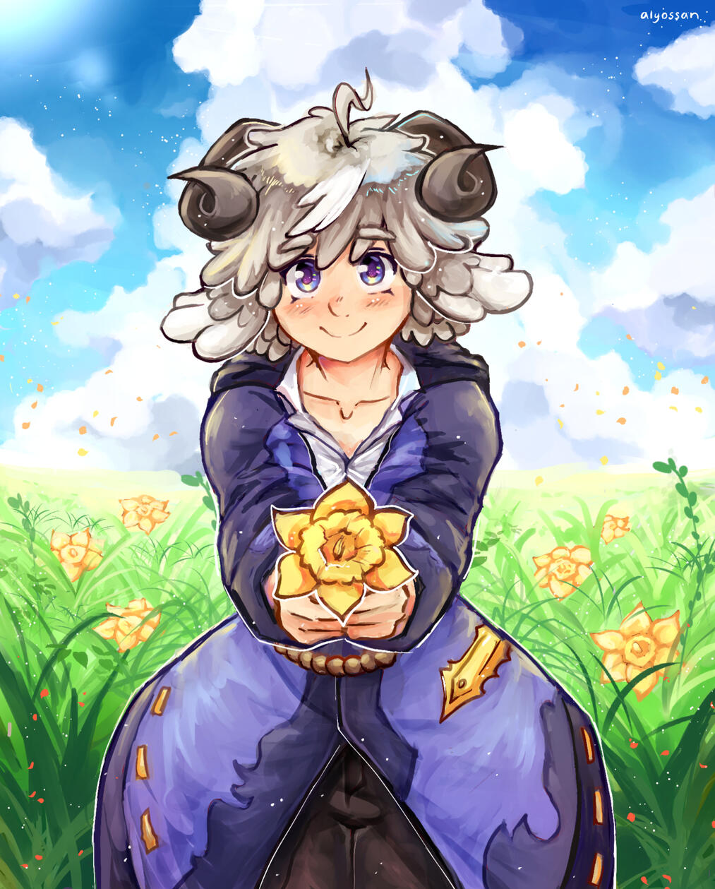Sheep Boy OC Commission - March 18, 2026