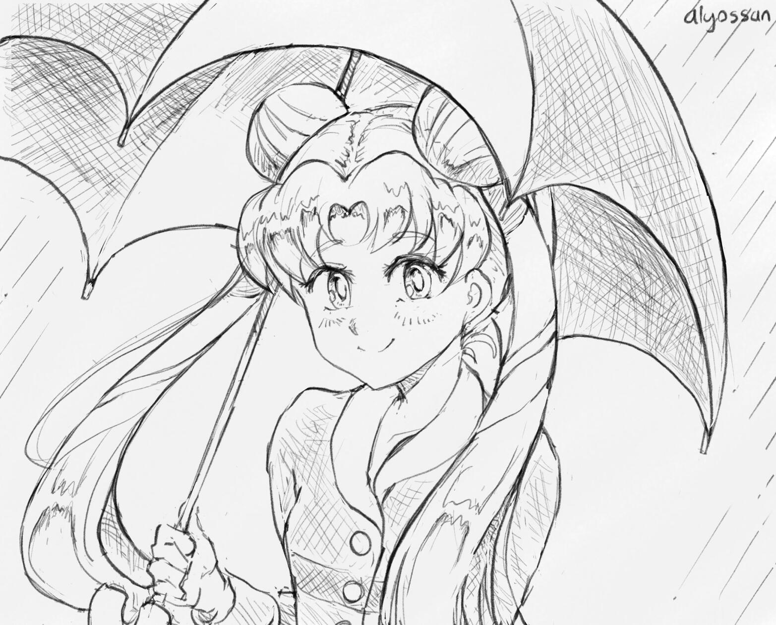 Usagi Pencil Sketch - Pre-2025